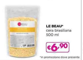 Acqua & Sapone LE BEAU* cera brasiliana 500 ml offerta