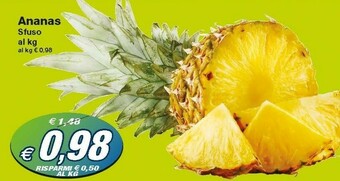 Prix Quality Ananas Sfuso offerta