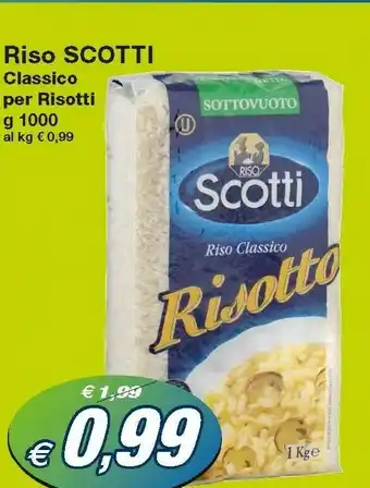 Prix Quality Riso Scotti - Riso Classico Ribe 1000 G(ml) offerta