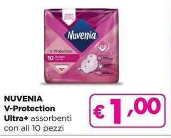 Acqua & Sapone NUVENIA V-Protection Ultra+ assorbenti con ali 10 pezzi offerta