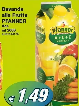 Prix Quality Pfanner Bevanda Alla Frutta offerta