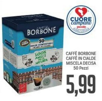 CAFFÈ BORBONE CAFFÈ IN CIALDE MISCELA DECISA 50 Pezzi