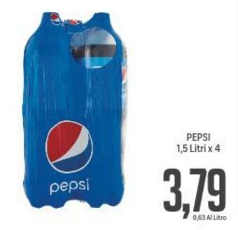 Supermercati Piccolo PEPSI 1,5 Litri x 4 offerta