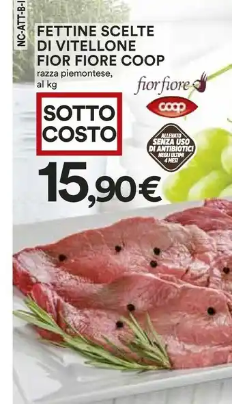 Coop Coop Fettine Scelte Di Vitellone Fior Fiore offerta