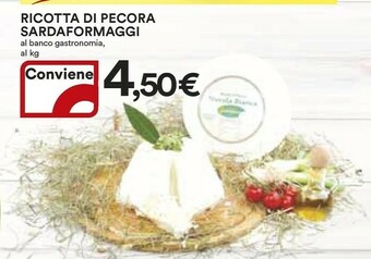 Coop Sardaformaggi Ricotta offerta