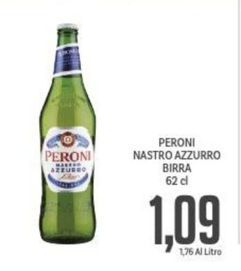 Supermercati Piccolo PERONI NASTRO AZZURRO BIRRA 62 cl offerta