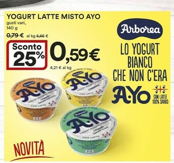 Coop Arborea Yogurt offerta
