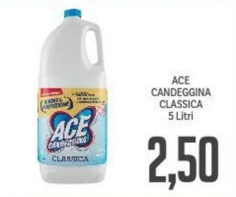 Supermercati Piccolo ACE CANDEGGINA CLASSICA 5 Litri offerta