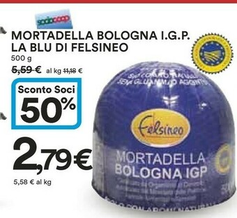 Coop Felsineo Mortadella offerta
