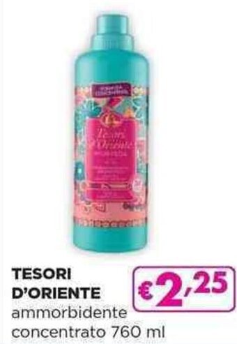 Acqua & Sapone TESORI D'ORIENTE ammorbidente concentrato 760 ml offerta