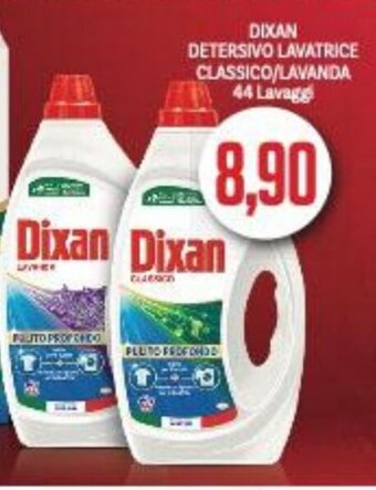 Supermercati Piccolo DIXAN DETERSIVO LAVATRICE CLASSICO/LAVANDA 44 Lavaggi offerta
