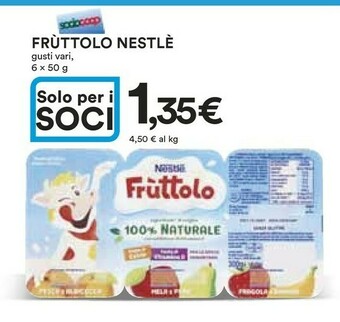 Coop Nestlè Fruttolo offerta