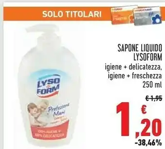 Conad City Lysoform Igiene Freschezza offerta