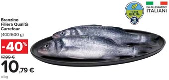 Carrefour Branzino Filiera Qualità Carrefour (400/600 g) offerta