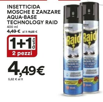 Coop Raid Insetticida offerta