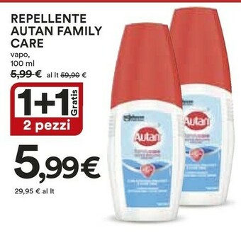 Coop Autan Antizanzare offerta