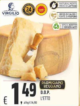 Coop Superstore PARMIGIANO REGGIANO D.O.P. offerta