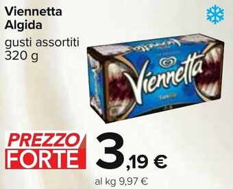 Carrefour Viennetta Algida gusti assortiti 320 g offerta