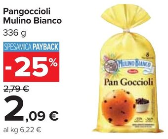 Carrefour Pangoccioli Mulino Bianco 336 g offerta