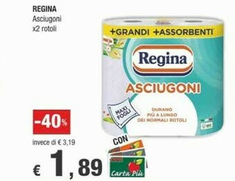 Regina Rotoli di carta