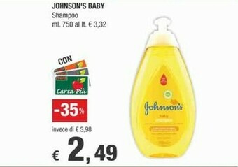 Crai Johnson's Baby Shampoo offerta