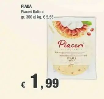 Crai Piadine offerta