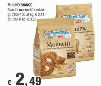 Crai Mulino Bianco Biscotti Mulino bianco offerta