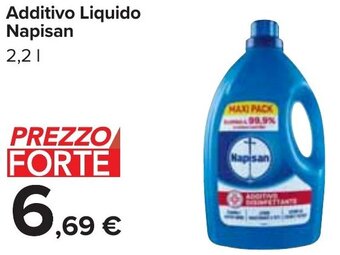 Carrefour Additivo Liquido Napisan 2,2 l offerta