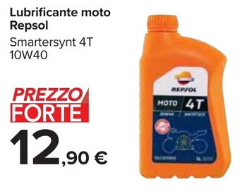 Carrefour Lubrificante moto Repsol Smartersynt 4T 10W40 offerta