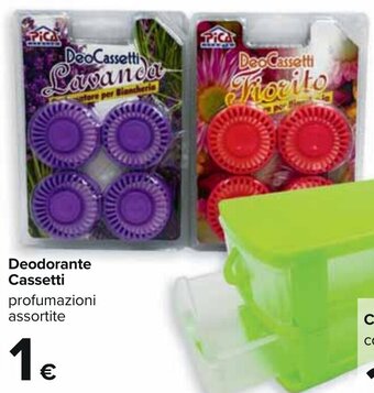 Carrefour Deodorante Cassetti profumazioni assortite offerta