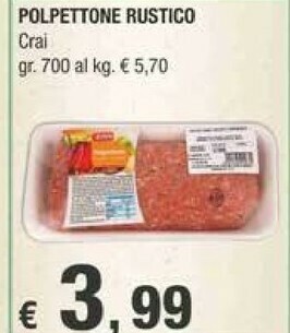 Crai Carne offerta