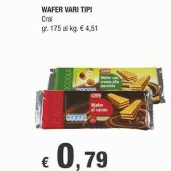 Crai Wafer offerta