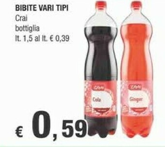 Crai Bevande analcoliche offerta
