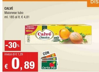 Crai Calvè Maionese offerta