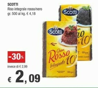 Crai Scotti Riso offerta