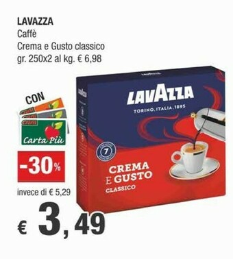 Crai Lavazza Caffè offerta