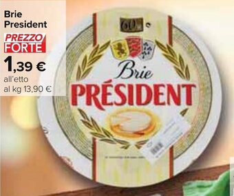 Carrefour Brie President offerta