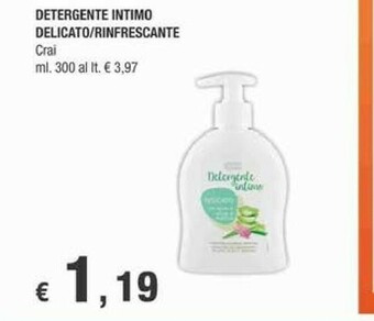Crai Detergente intimo offerta
