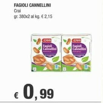 Crai Fagioli offerta