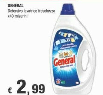 Crai General Detersivo lavatrice offerta