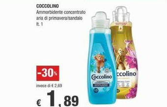 Crai Coccolino Ammorbidente offerta