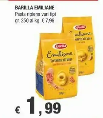 Crai Barilla Pasta ripiena offerta