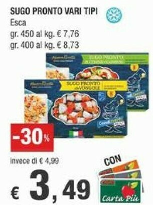 Crai Pesce surgelato offerta