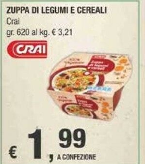 Crai Zuppe offerta