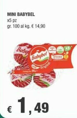 Crai Babybel Formaggio offerta