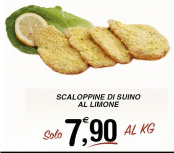 Gecop SCALOPPINE DI SUINO AL LIMONE offerta