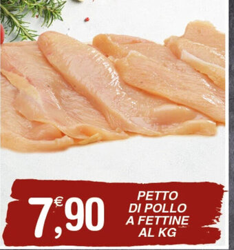 Gecop PETTO DI POLLO A FETTINE AL KG offerta