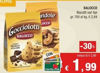 Crai Balocco Biscotti offerta
