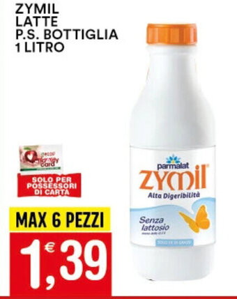 Gecop ZYMIL LATTE P.S. BOTTIGLIA 1 LITRO offerta