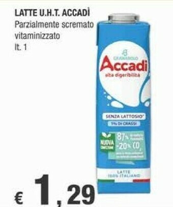 Accadì Latte Granarolo